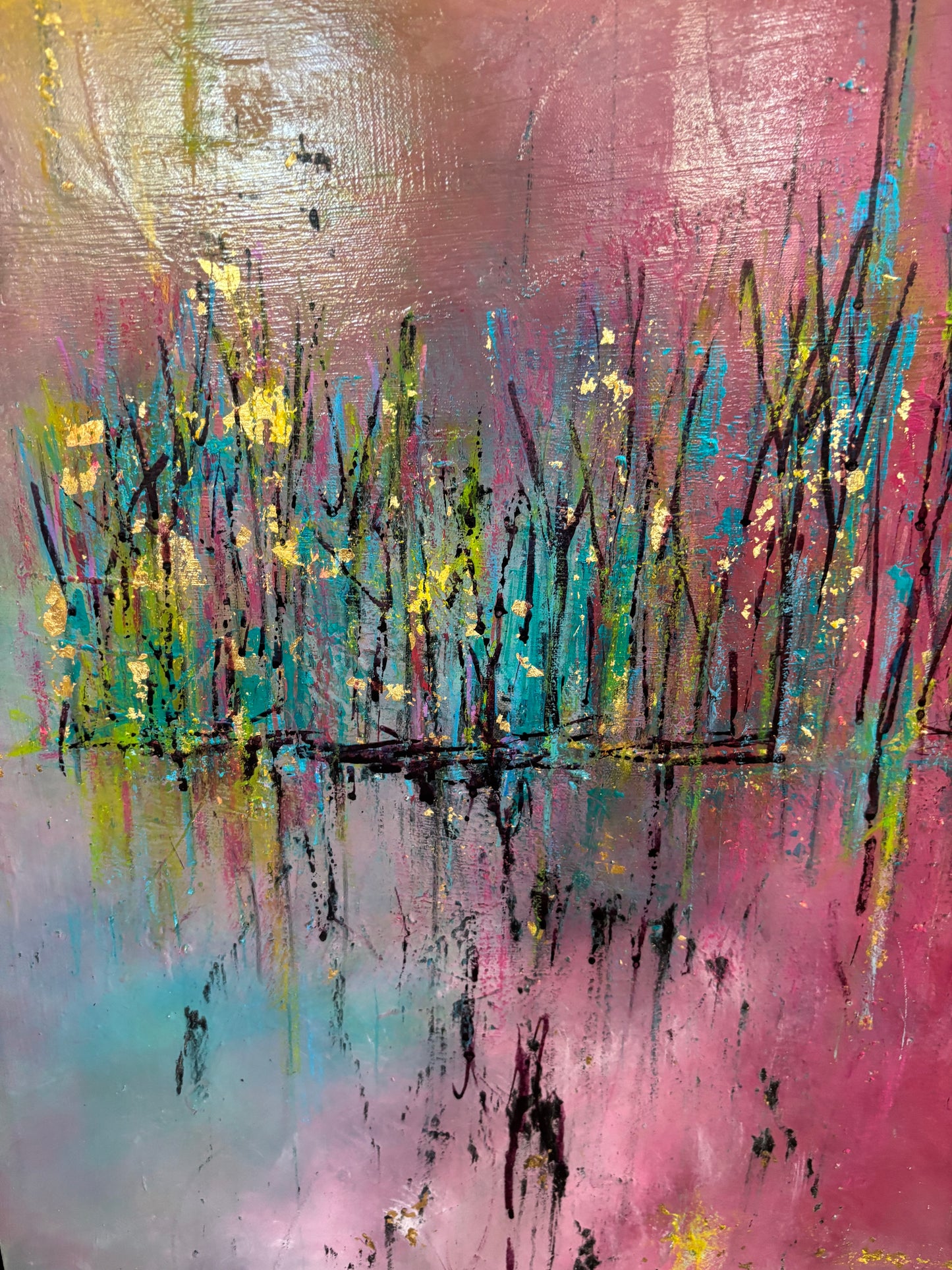 Abstract New York painting