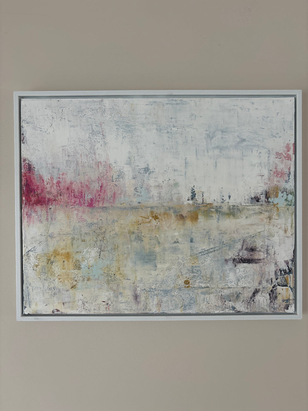 abtract landscape painting laura kedzlie art