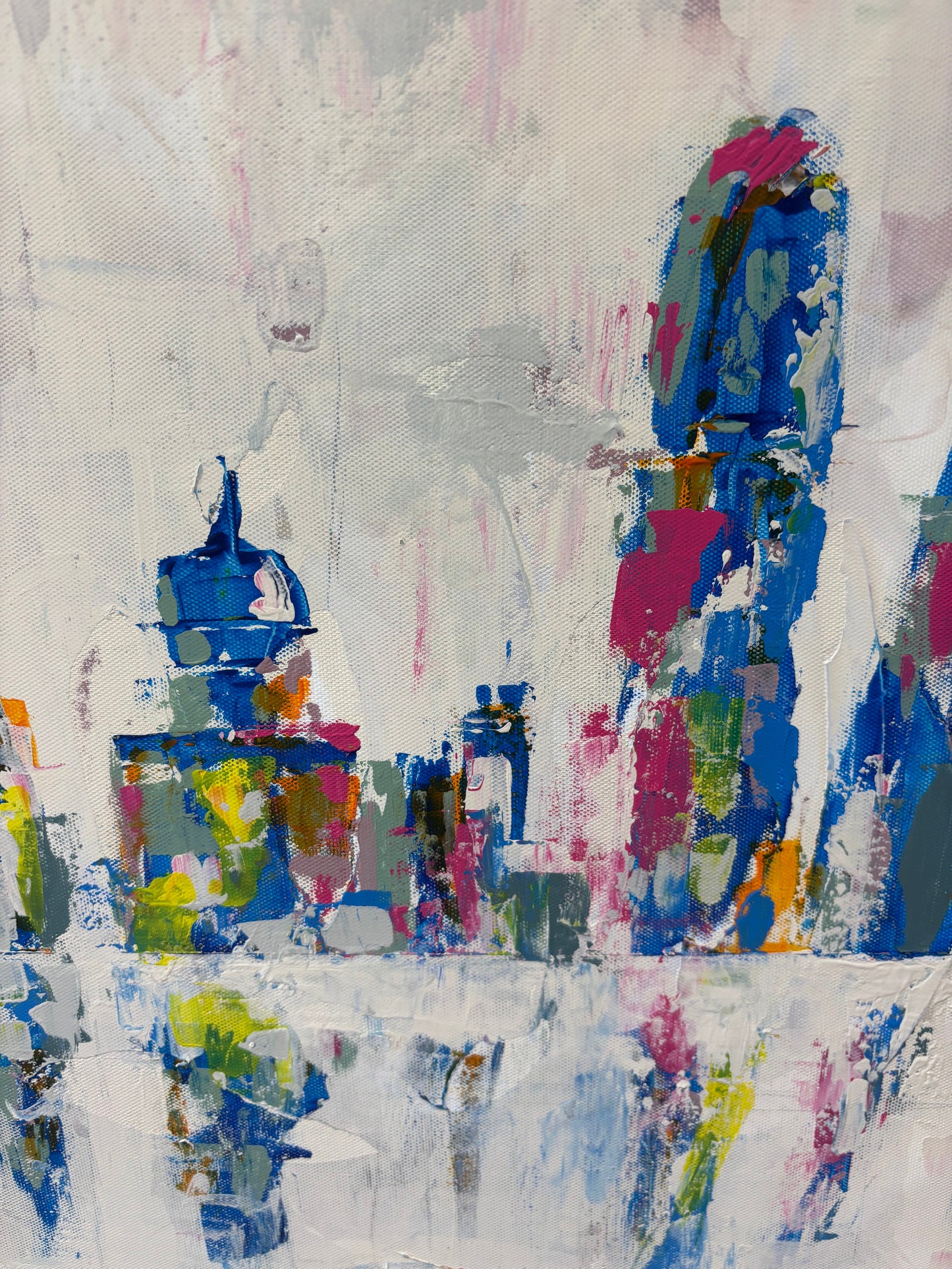 London Life abstract cityscape the shard
