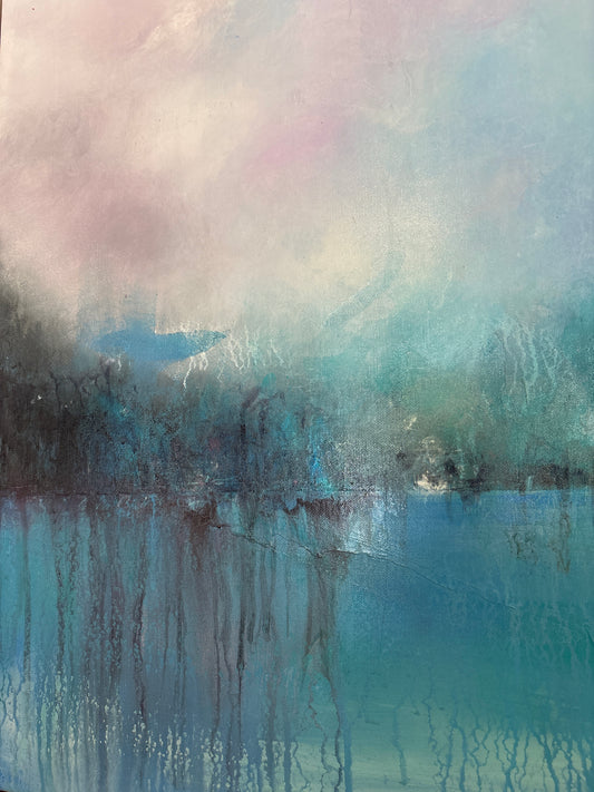 Cotswolds contemporary landscape painting