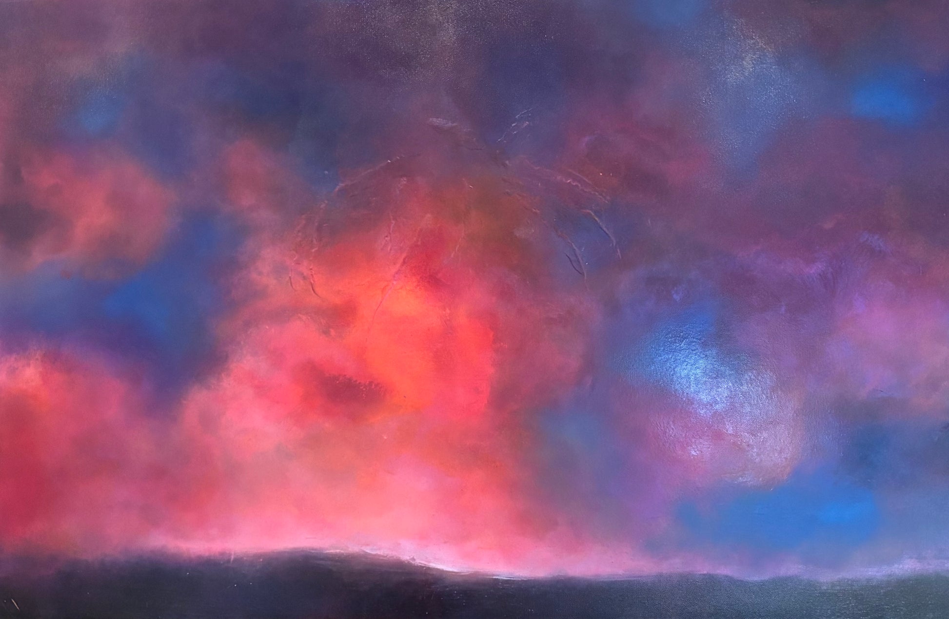 Eternal_sunsets cloud abstract landsscape painting