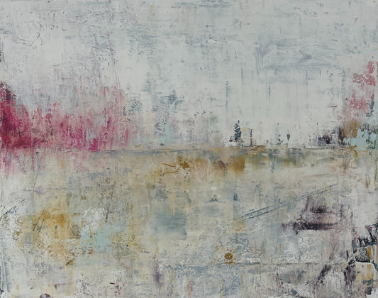 Forest dreams abstract limited edition art print laura kedzlie art