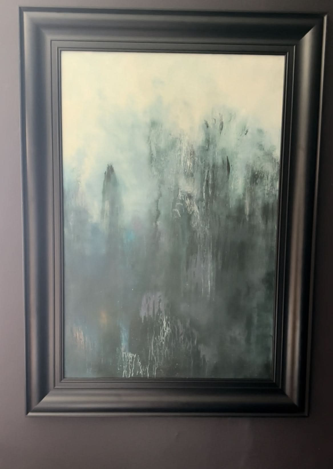 Forest mist wall art Laura Kedzlie Art