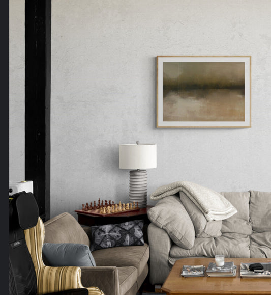 Calm water painting