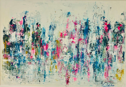 Limitless City abstract contemporary cityscape limited edition print