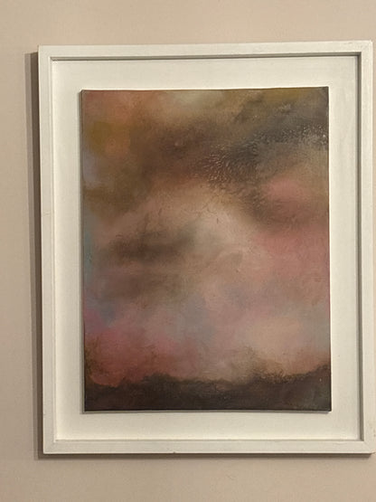 Little sky art painting in oils