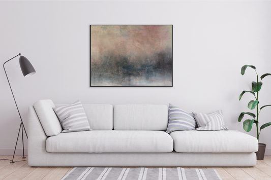 Reflections on thames landscape painting in acrylics laura kedzlie art