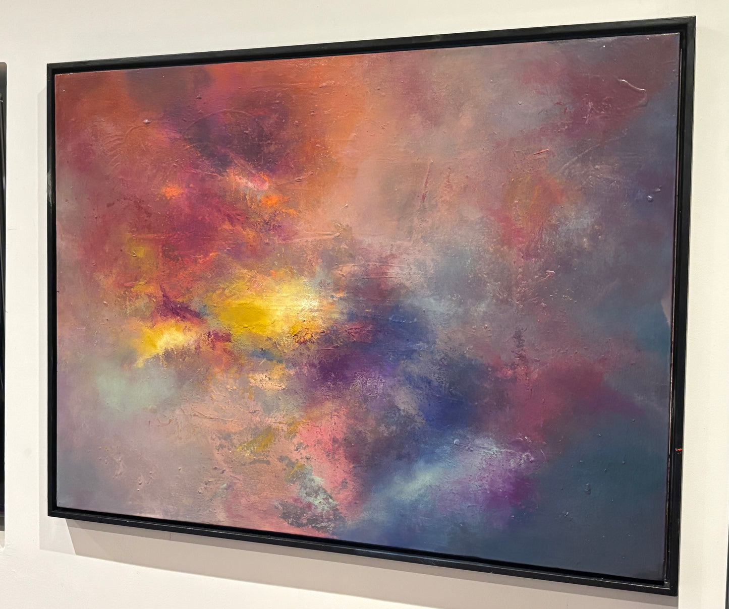 Laura Kedzlie sky cloud acrylic oil painting.