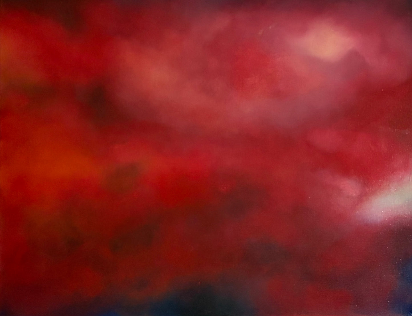 Sunset sky painting 