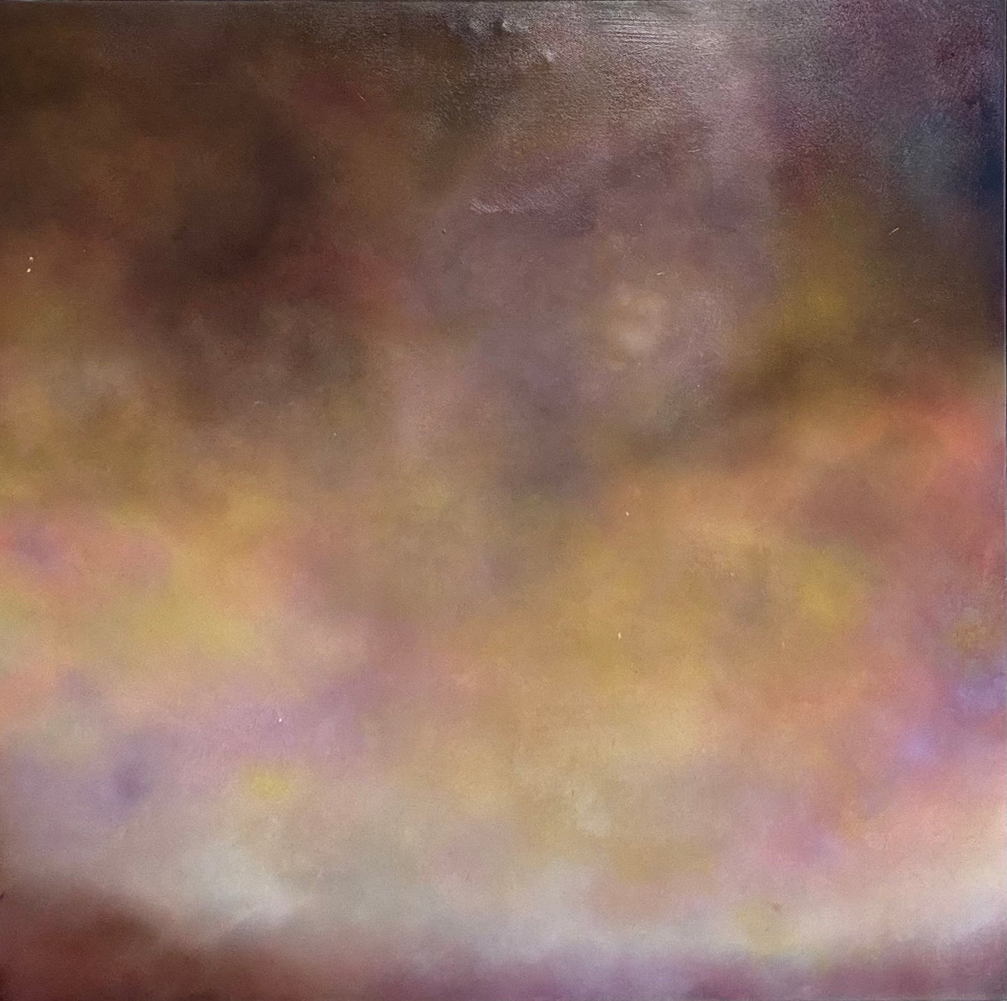 golden yellow warm cloud painting sunset